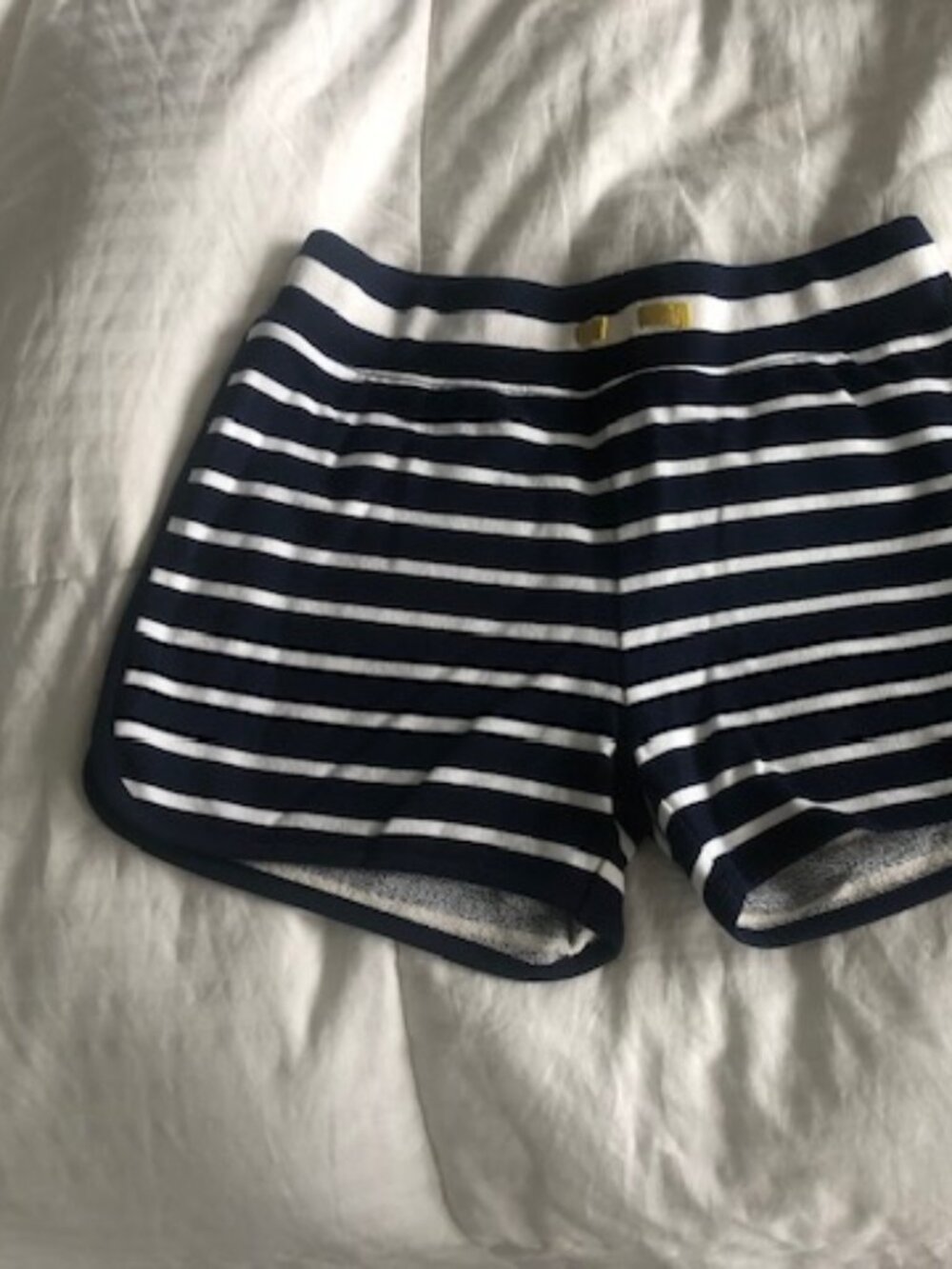 Boden girls stipe short size 13Y